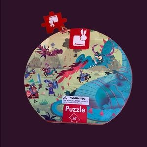 Divine Children’s Dragon and Knights Puzzle